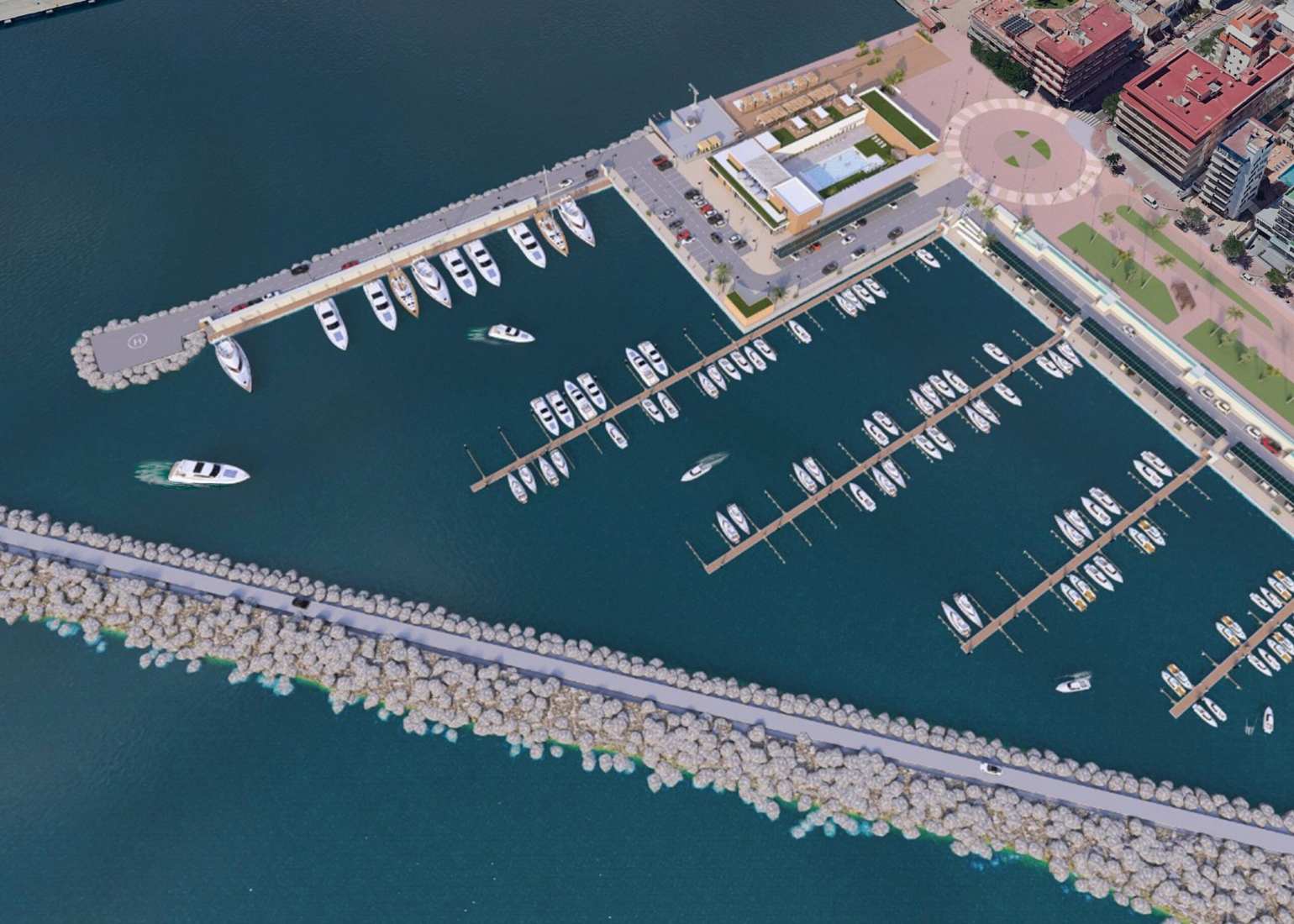 Grupo Fonsán inicia las obras de la Nueva Marina de Gandía, un proyecto que transformará uno de los principales espacios portuarios del Mediterráneo
