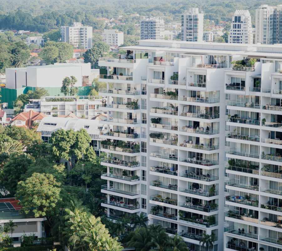aerial view apartment buildings scaled 8d6a0bf9