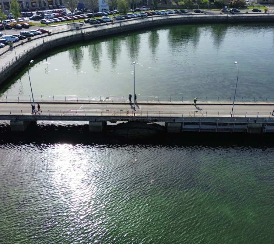 Fonsan ejecuta la rehabilitacion del puente de acceso a la Isla de las Goritas en Cambados 3 scaled a66a9615