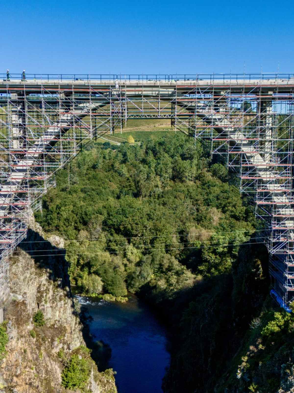 Rehabilitación estructural del Puente Gundián (línea Zamora – A Coruña)