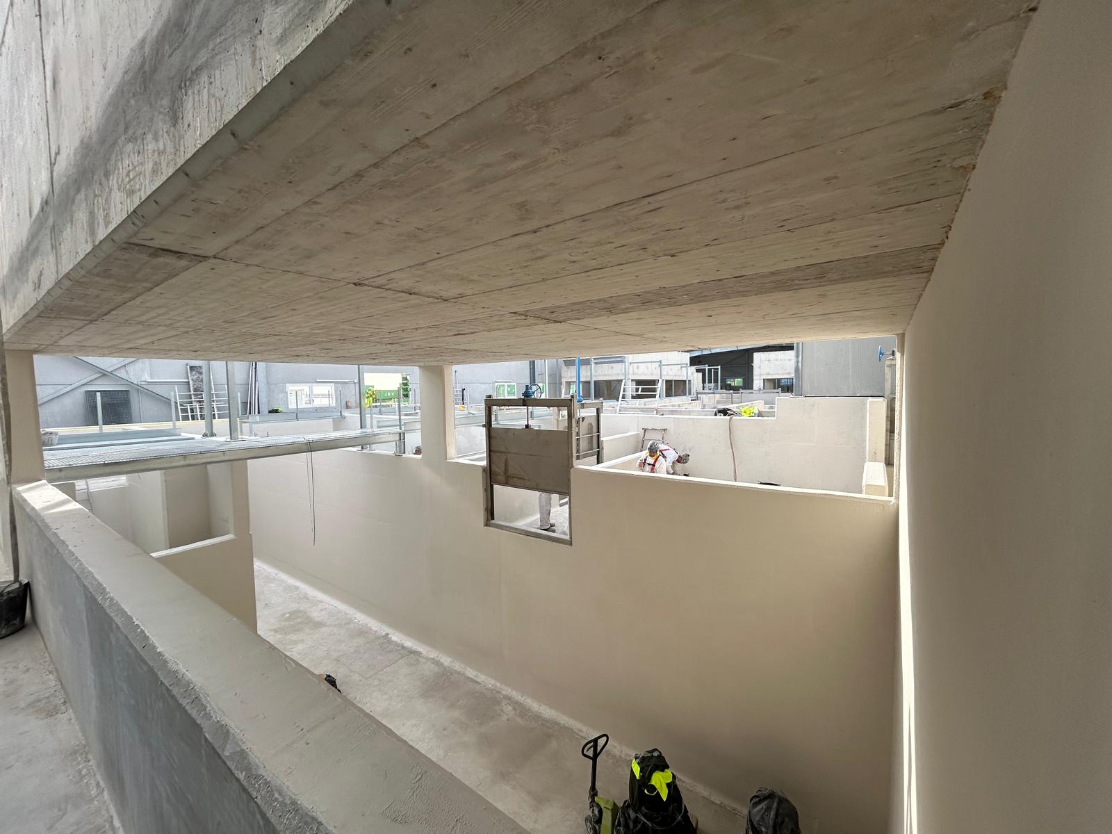 Rehabilitación e impermeabilización de piscifactoría Alicante