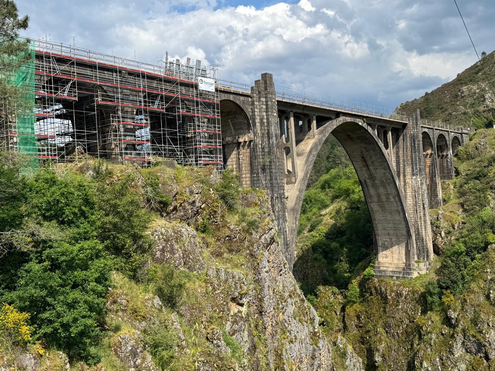 Fonsán ejecuta la mejora del viaducto ferroviario sobre el río Ulla con un contrato de más de 1,6 millones de euros (1)