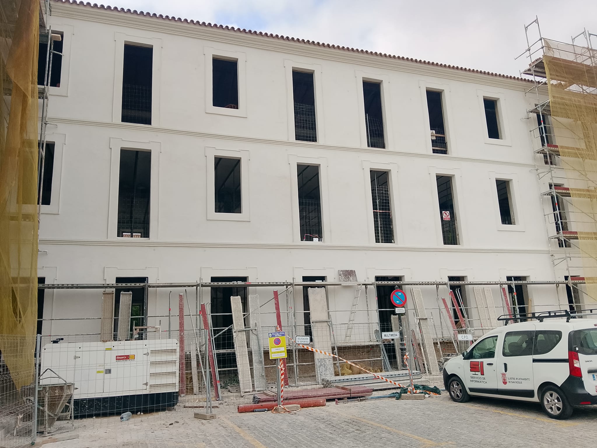 Restauración Pabellón B del Cuartel Diego Salinas