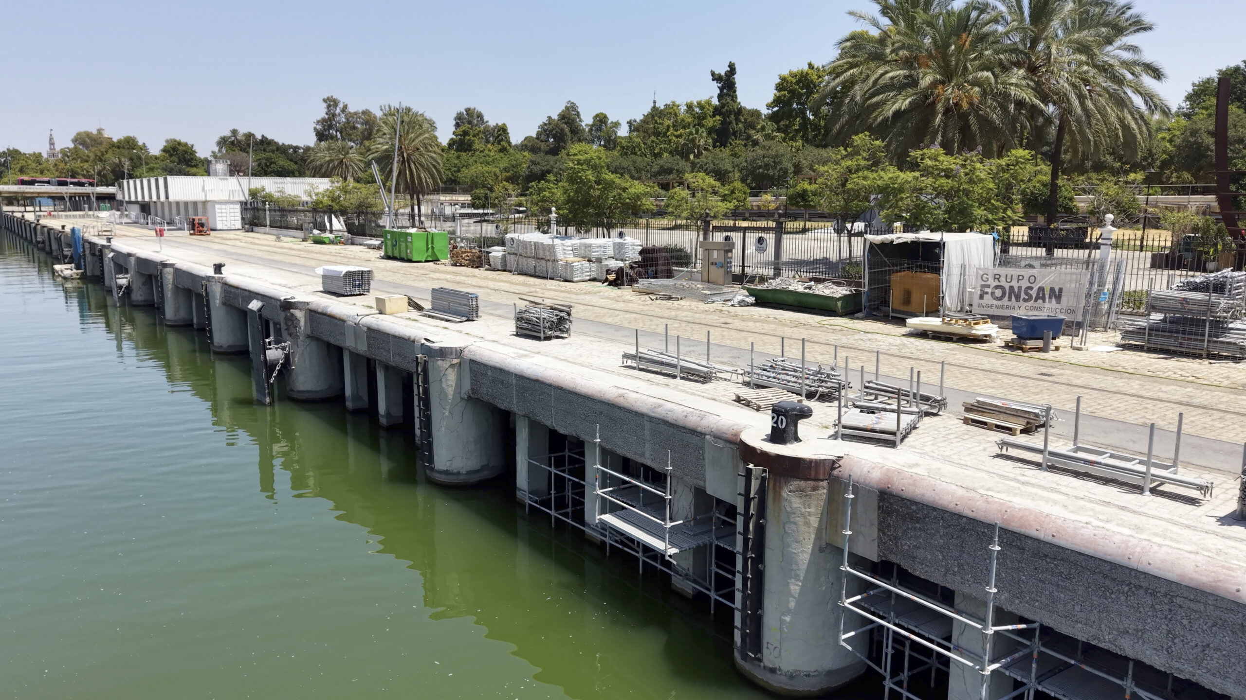 Modernización del Muelle de las Delicias en Sevilla