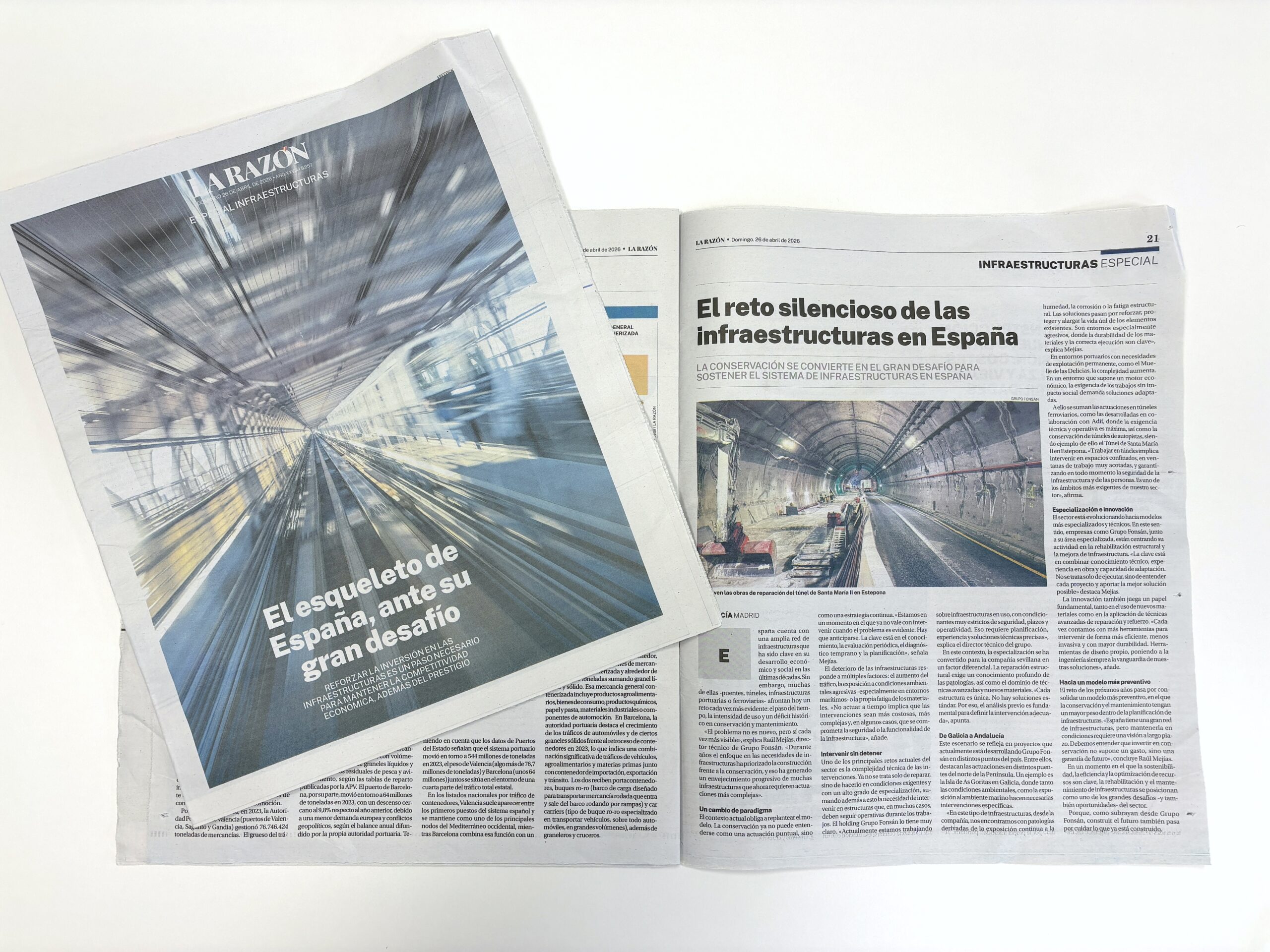 El reto silencioso de las infraestructuras en España