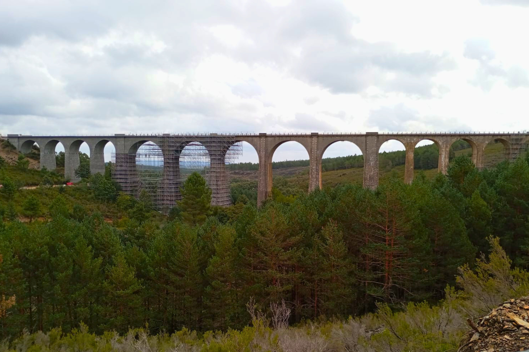 Rehabilitación Estructural del Viaducto sobre el Río Truchas